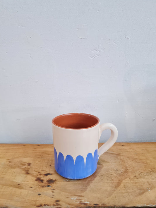 TAZA DEDOS AZULES