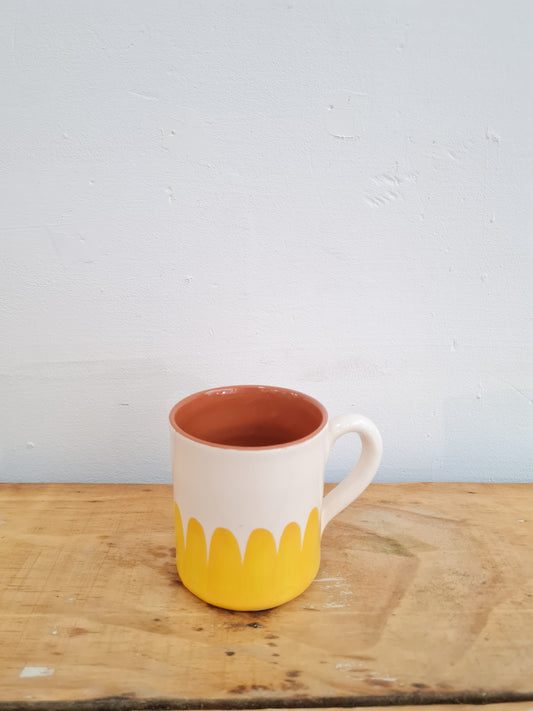 TAZA DEDOS AMARILLOS