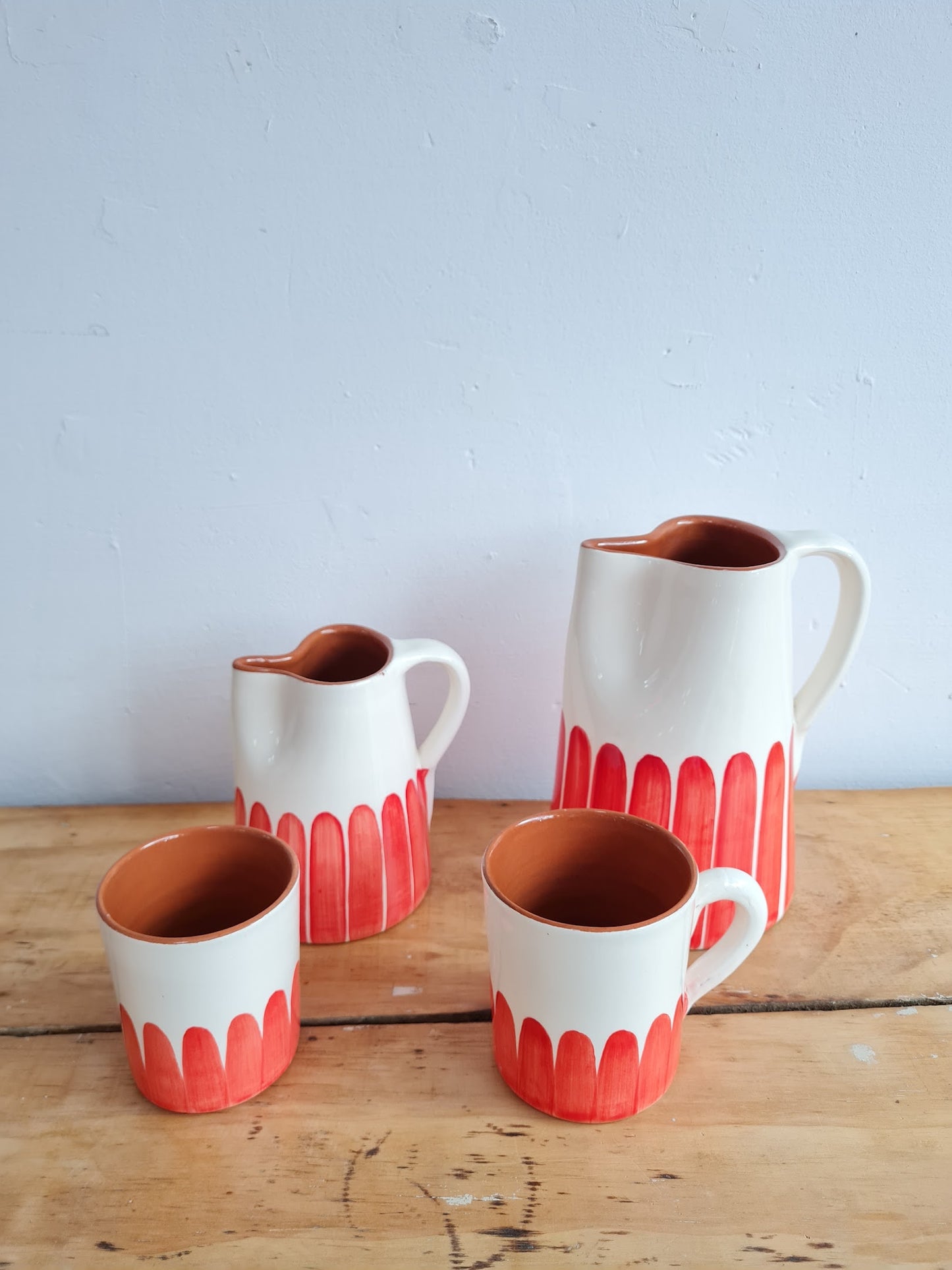 TAZA DEDOS ROJOS