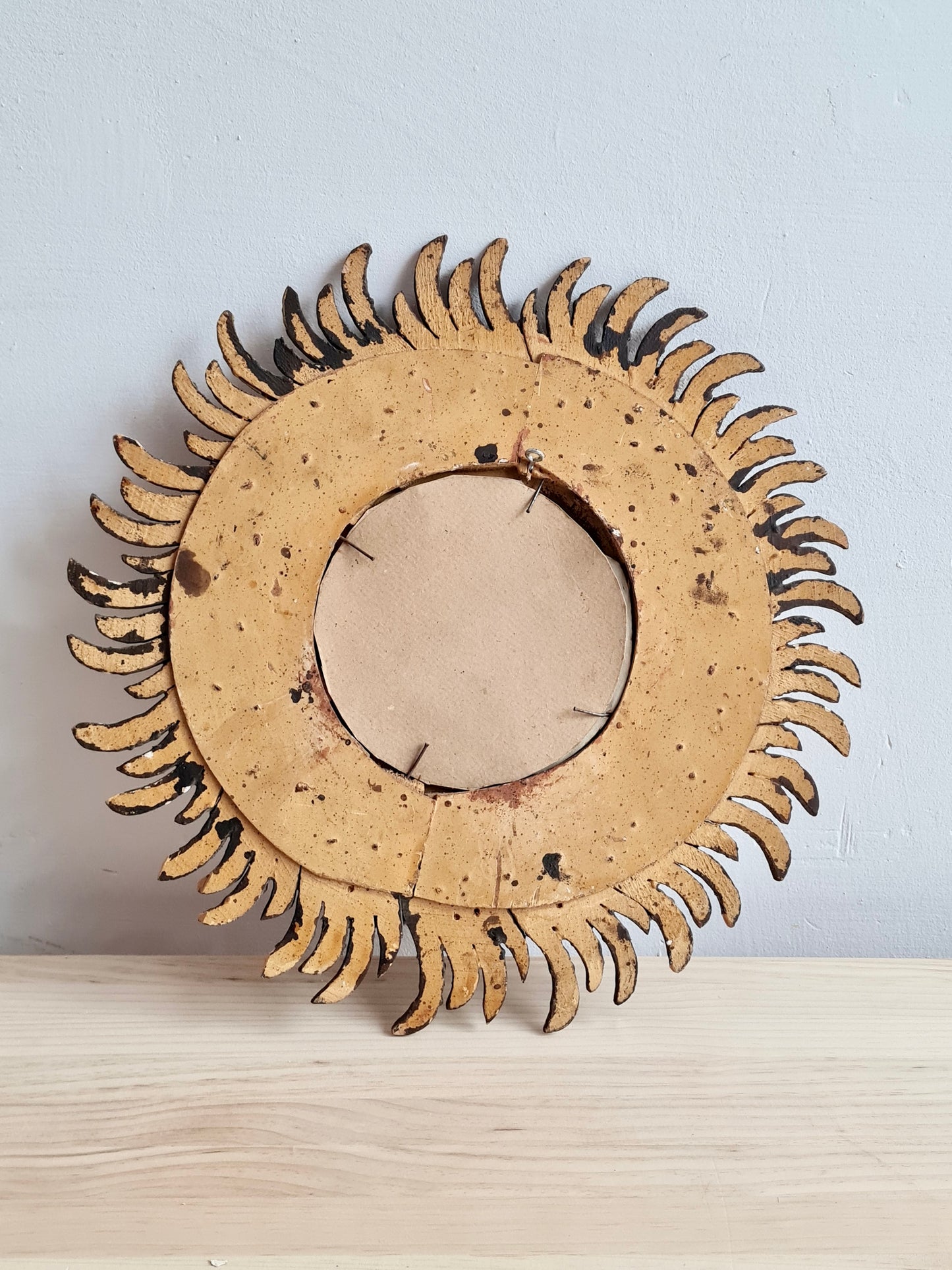 ESPEJO SOL MADERA