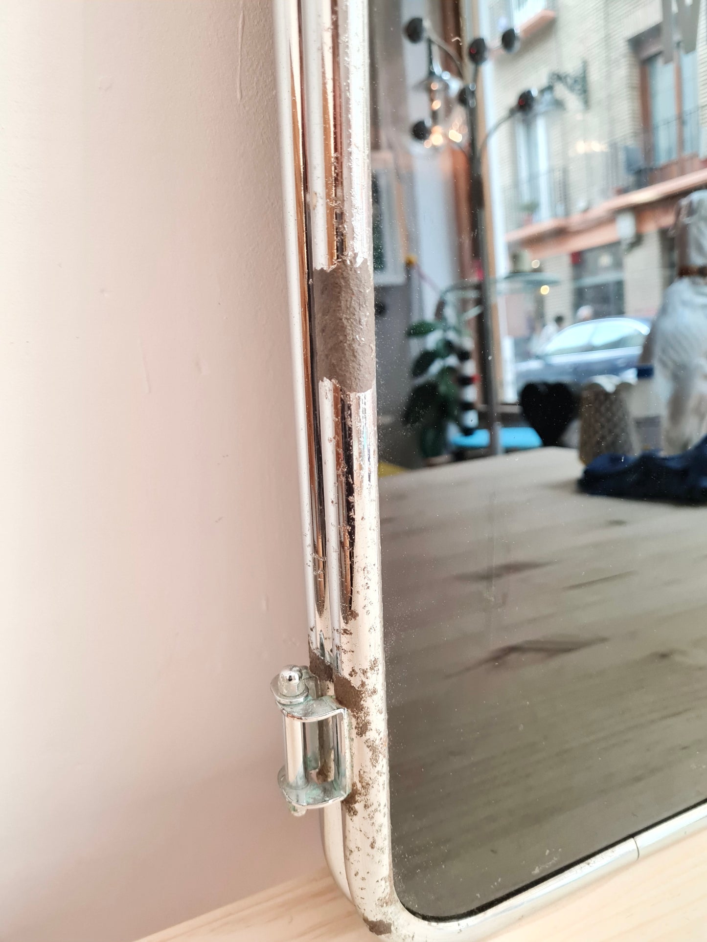 ESPEJO TRÍPTICO BARBERO