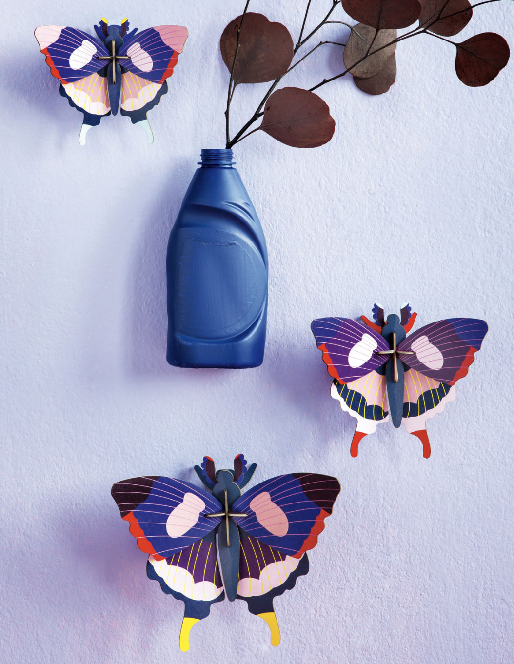 SET DE 3 MARIPOSAS COLA DE GOLONDRINA