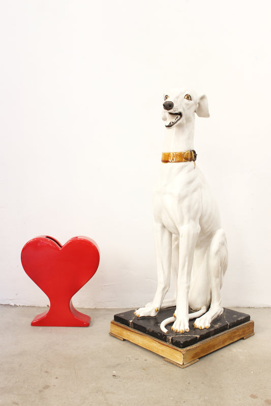 GALGO EN CERÁMICA DE ALGORA