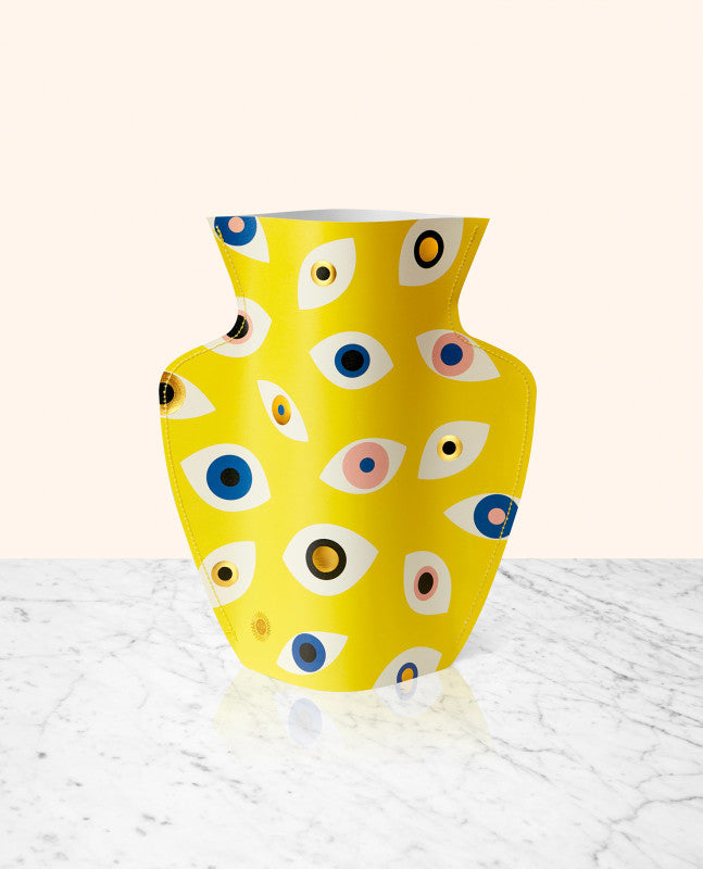 JARRÓN NAZAR AMARILLO
