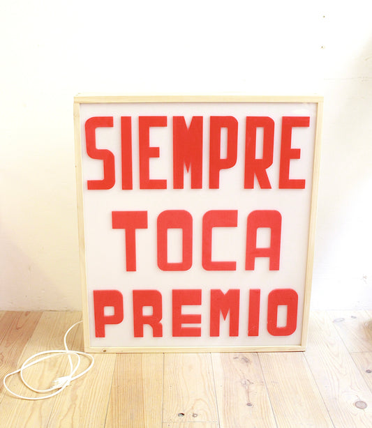 LUMINOSO SIEMPRE TOCA PREMIO