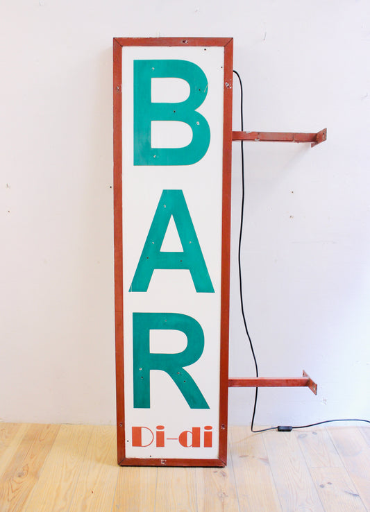 LETRERO BAR