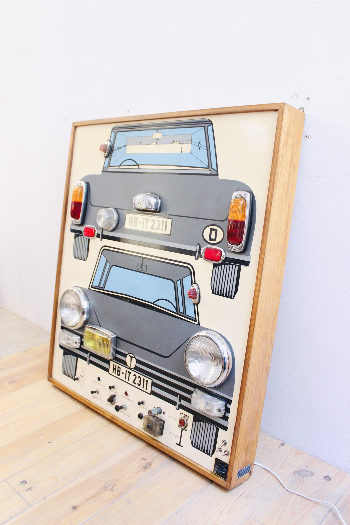 PANEL LUMINOSO AUTOESCUELA