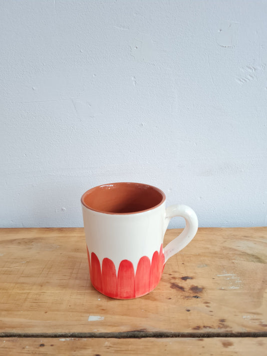 TAZA DEDOS ROJOS